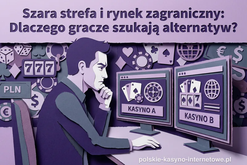 Szara strefa i rynek zagraniczny: Dlaczego gracze szukają alternatyw?